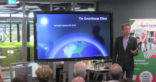 Gerrit Hiemstra tijdens Duurzaam Doen Lezing: “We moeten af van fossiele brandstoffen”