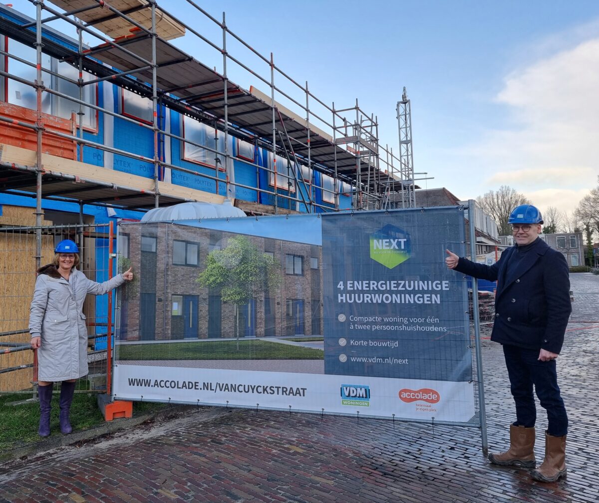 VDM Woningen bouwt nieuw woningconcept NEXT voor Accolade in Heerenveen