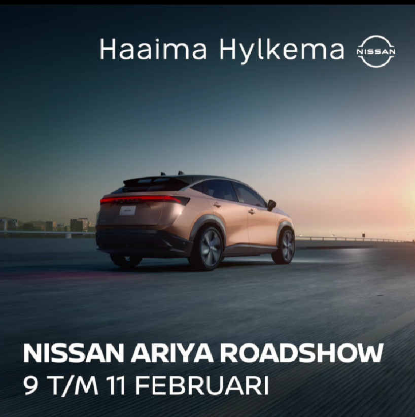 Nissan ARIYA drie dagen te bewonderen bij Haaima Hylkema
