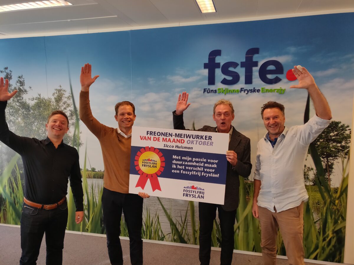 Freonen-medewerker van de Maand oktober 2022: Sicco Huisman van FSFE