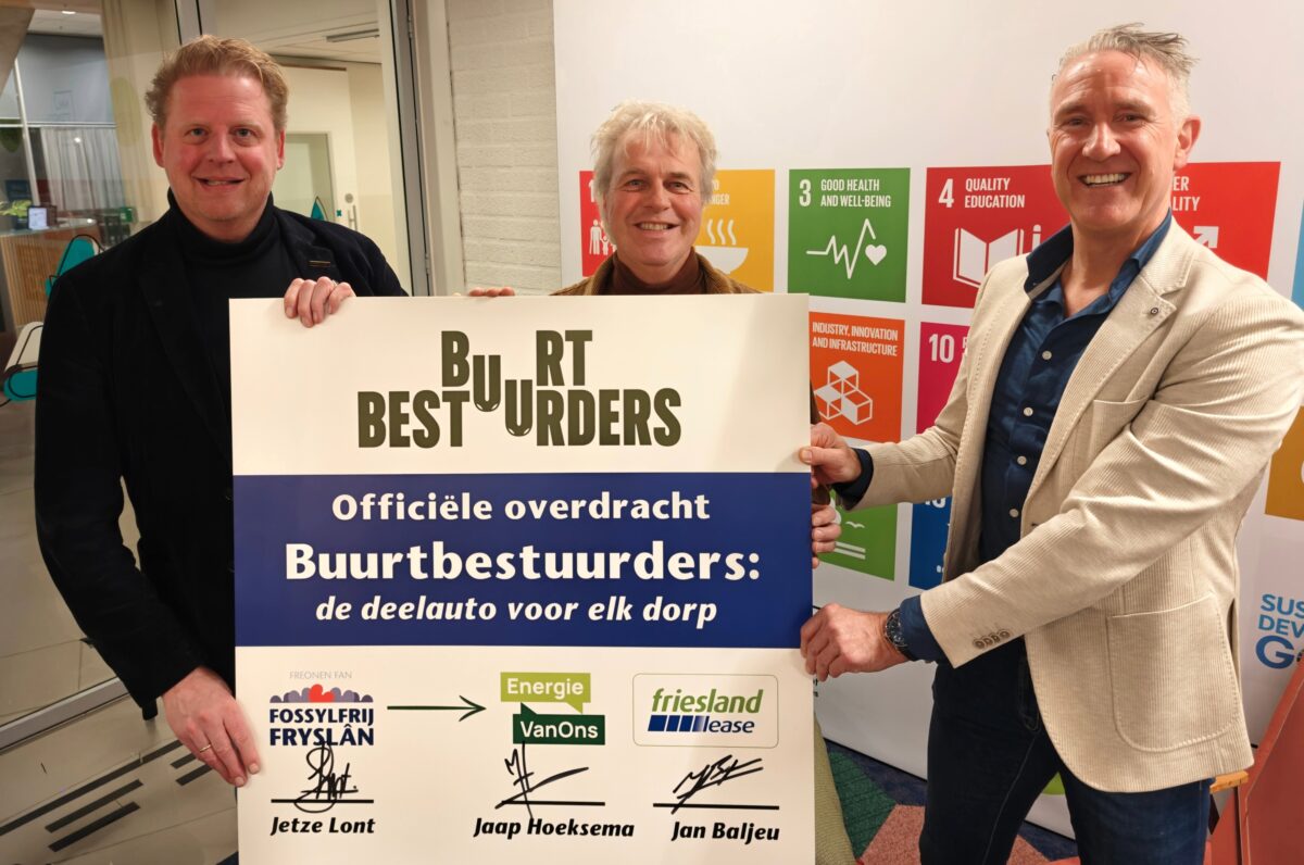 Fries deelautoproject Buurtbestuurders overgedragen